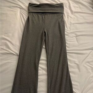 Gray High-Waisted Women's Leggings